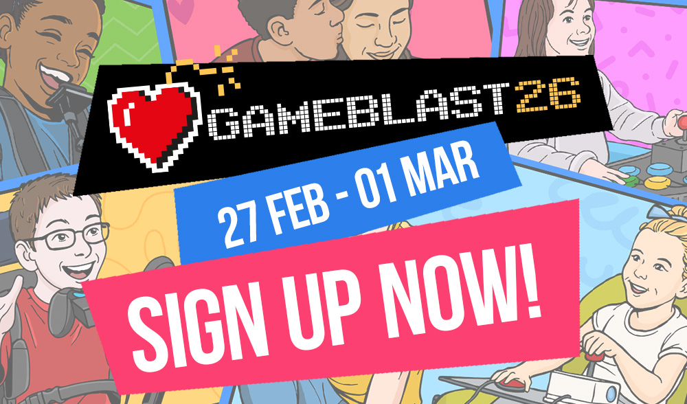 Sign up for GameBlast 26